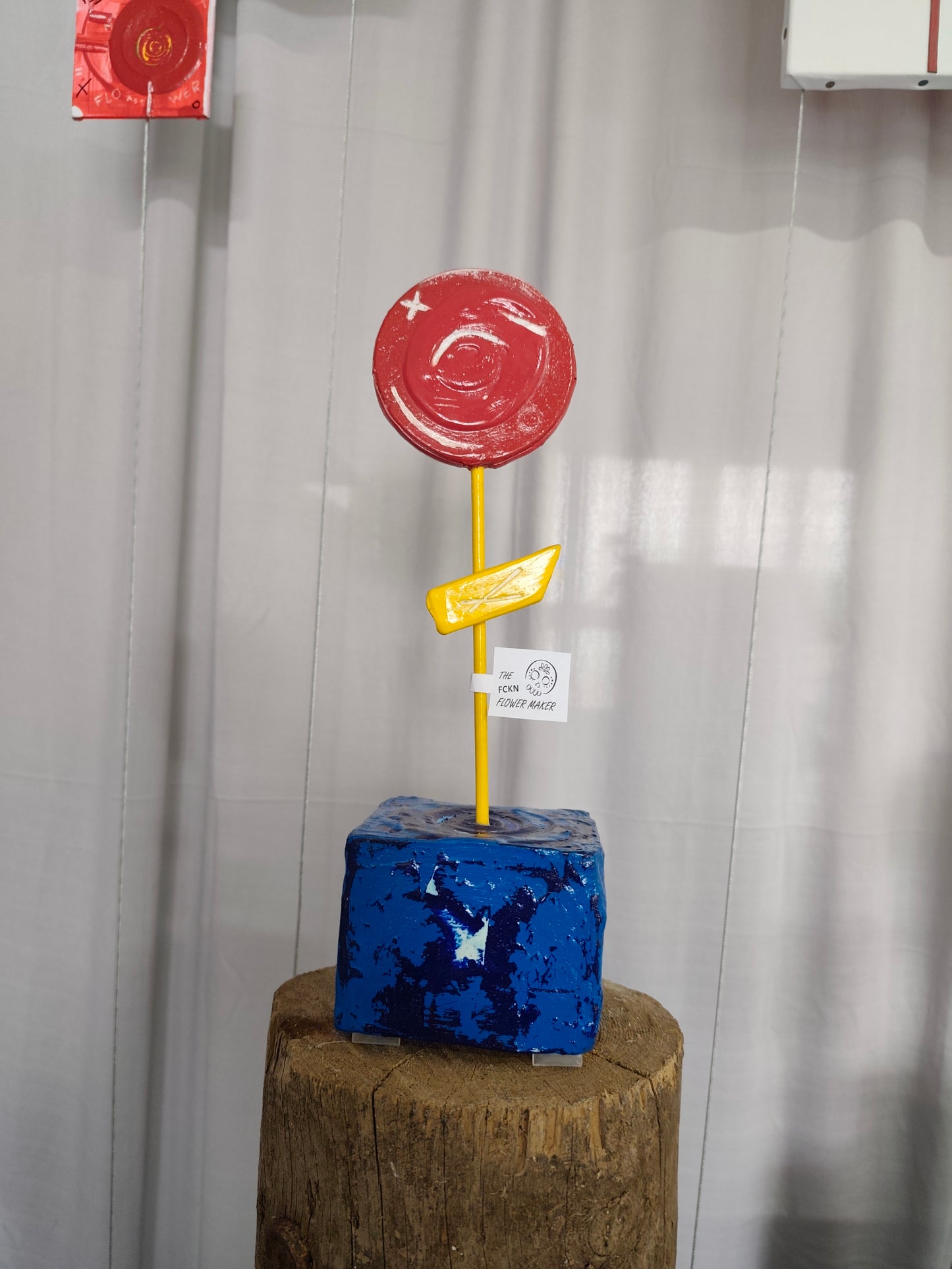 Blu-Yel-Red LITTLE fckn FLOWER