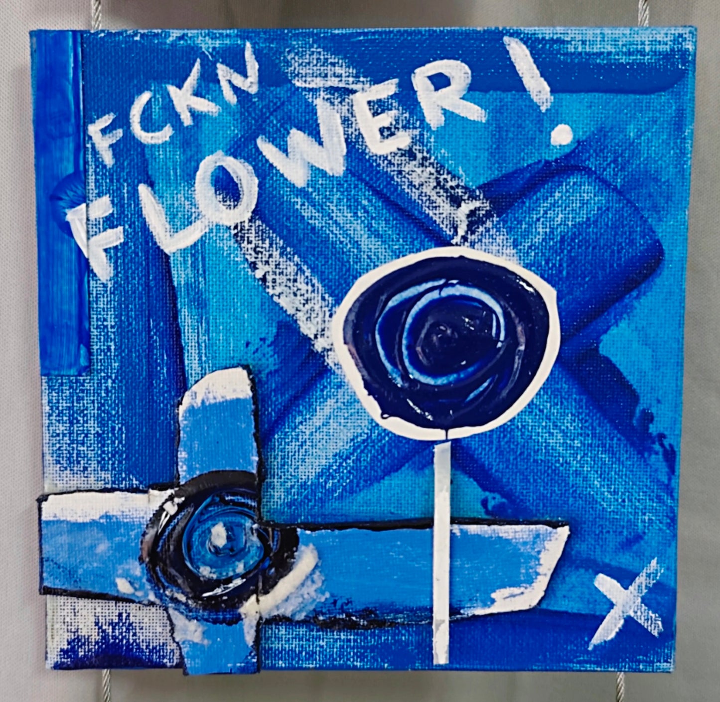 Blue MINI fckn FLOWERS