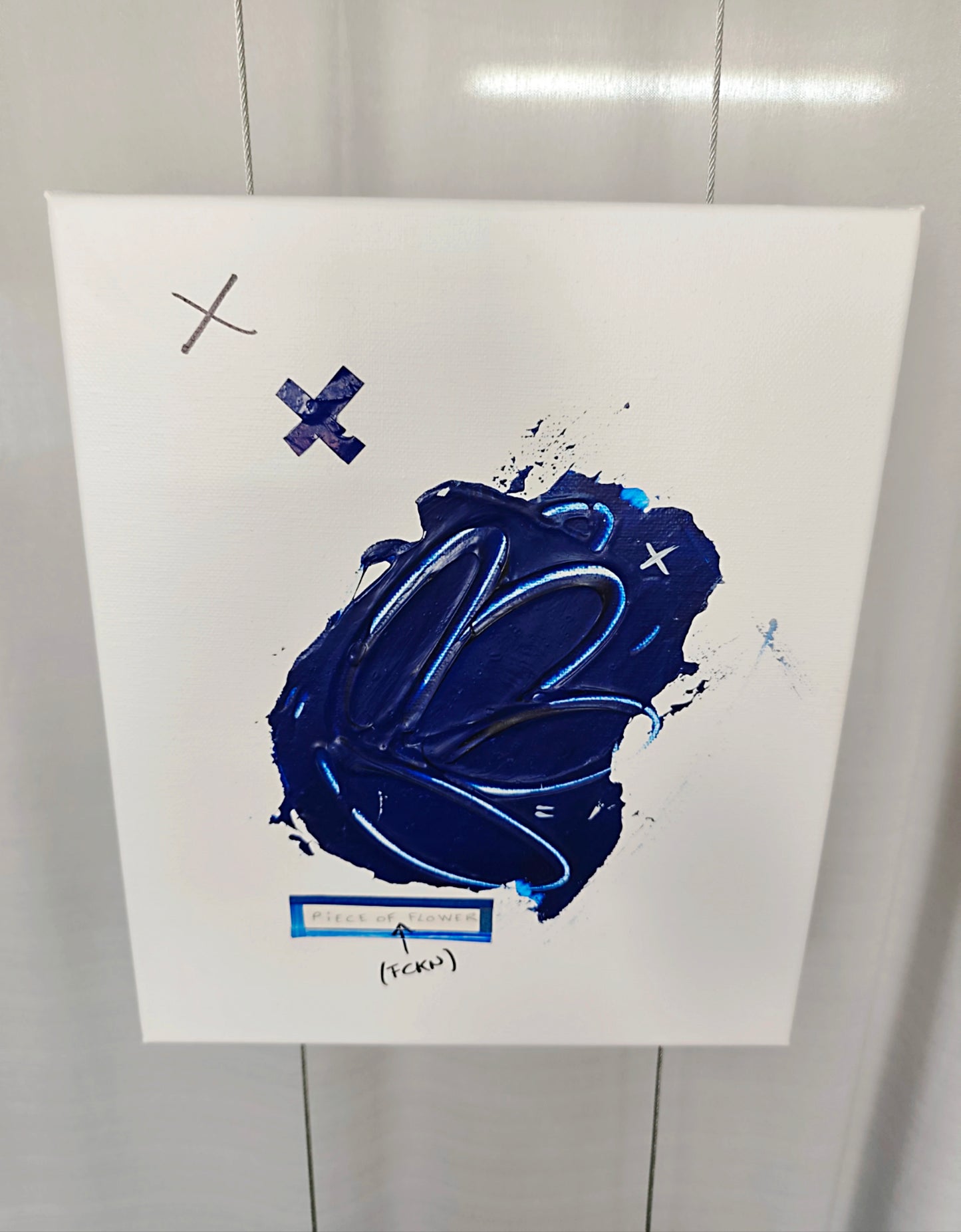 BLUE fossily FCKN FLOWER