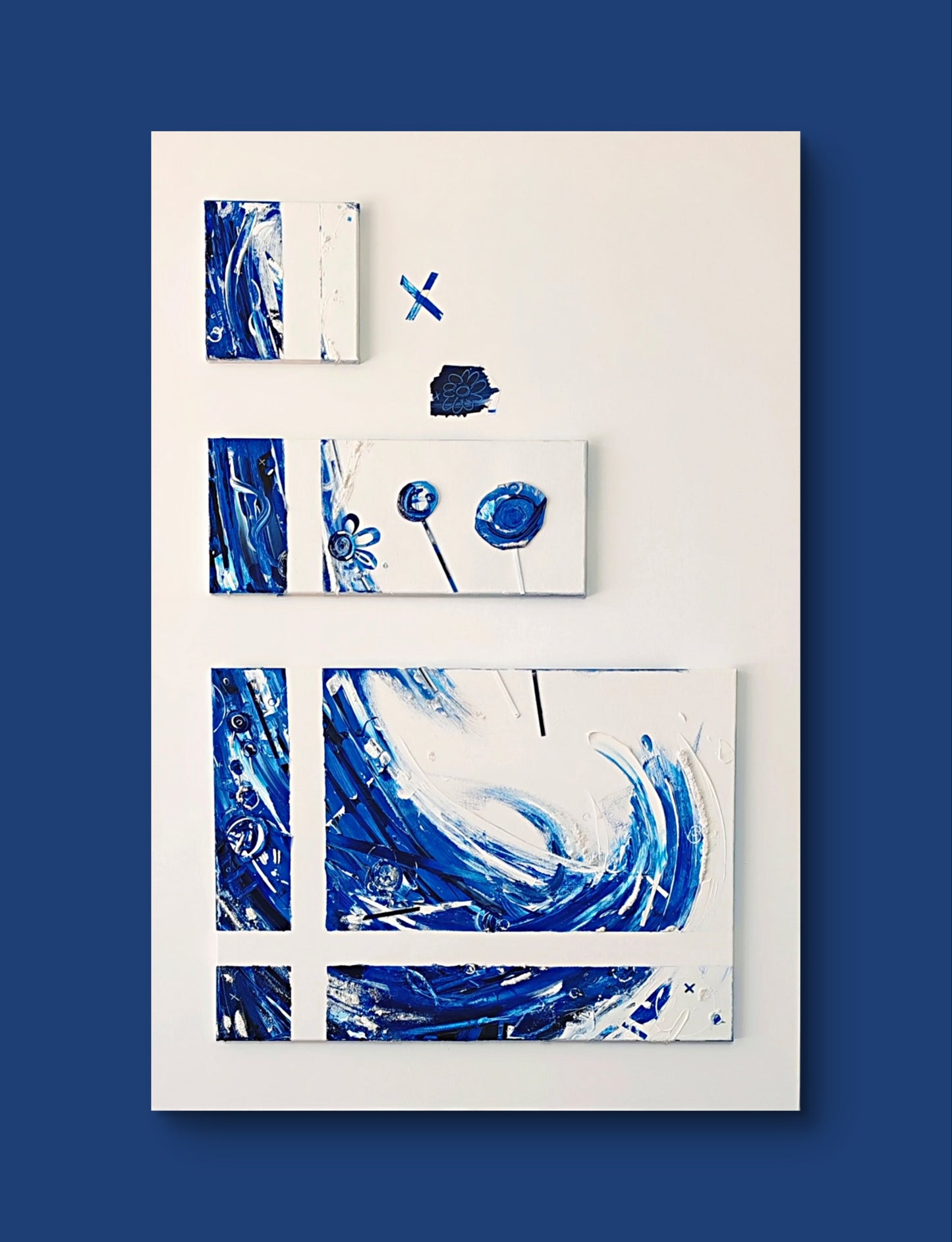 blue WAVY fckn FLOWERS