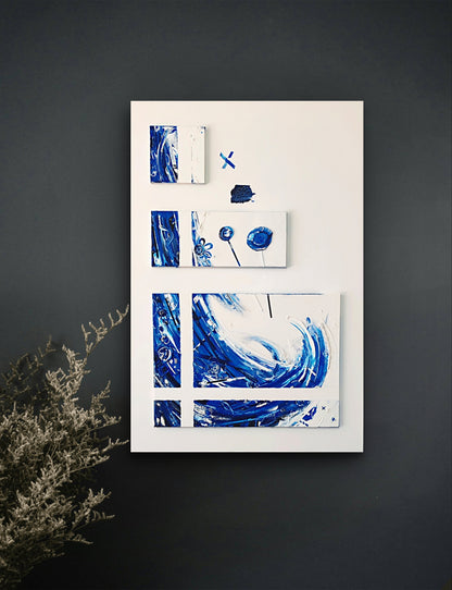 blue WAVY fckn FLOWERS