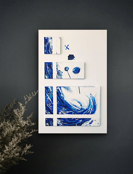 blue WAVY fckn FLOWERS