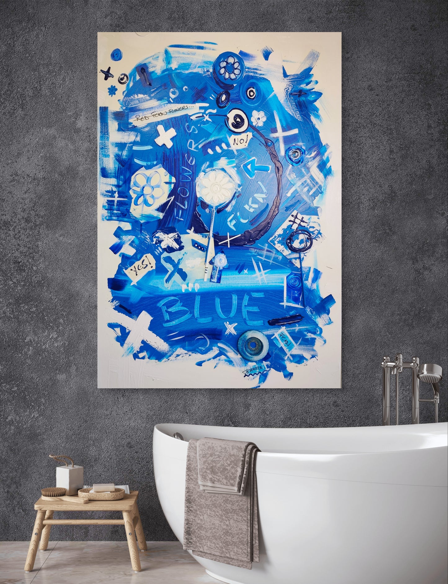 blue STREETY fckn FLOWERS