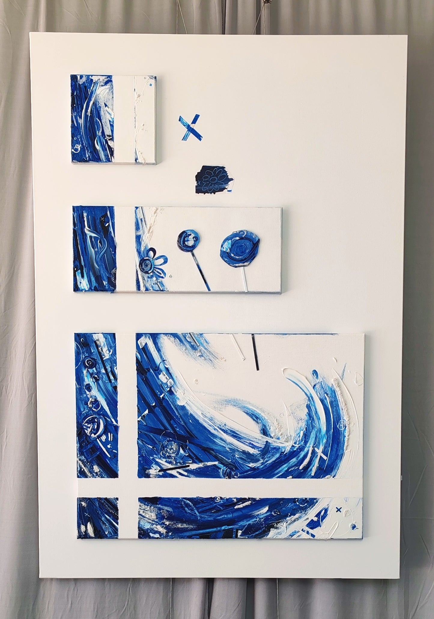 blue WAVY fckn FLOWERS