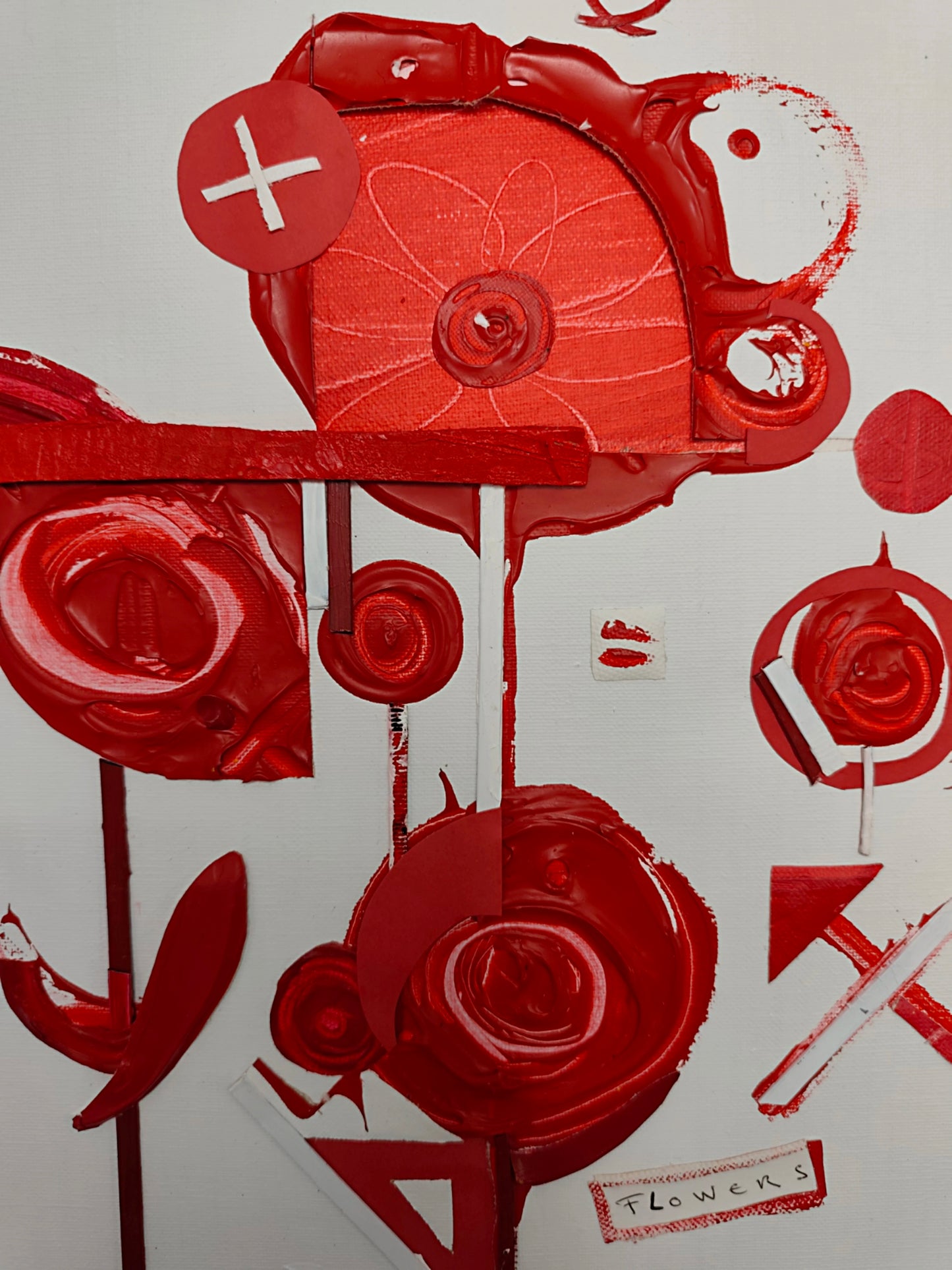 red FANCY fckn FLOWERS