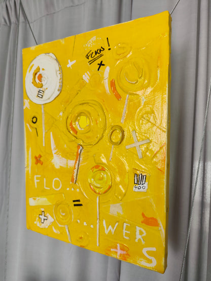 yellow STREETY fckn FLOWERS