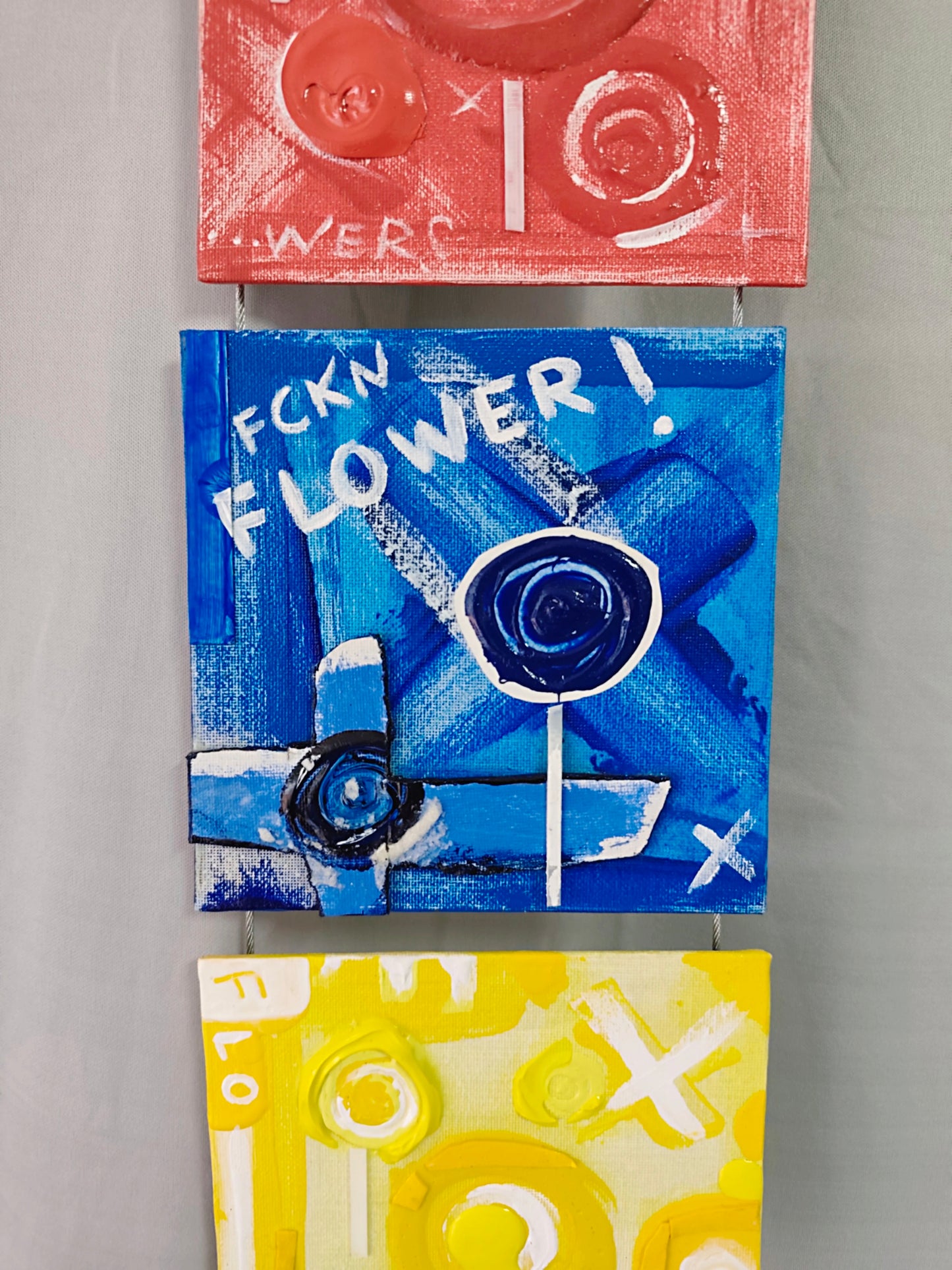 Blue MINI fckn FLOWERS