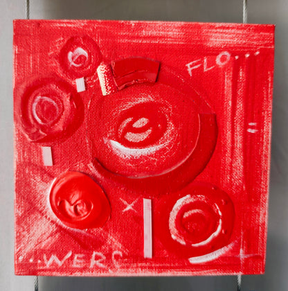 red MINI fckn FLOWERS