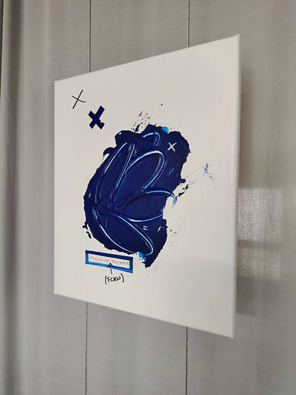 BLUE fossily FCKN FLOWER