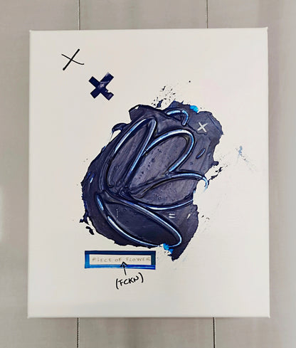 BLUE fossily FCKN FLOWER