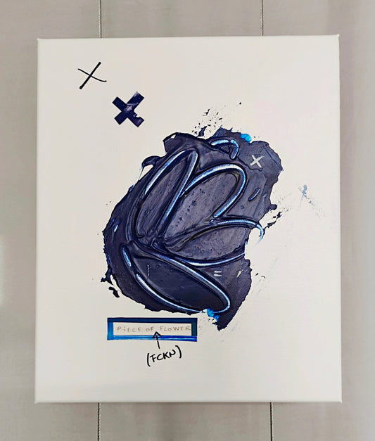 BLUE fossily FCKN FLOWER