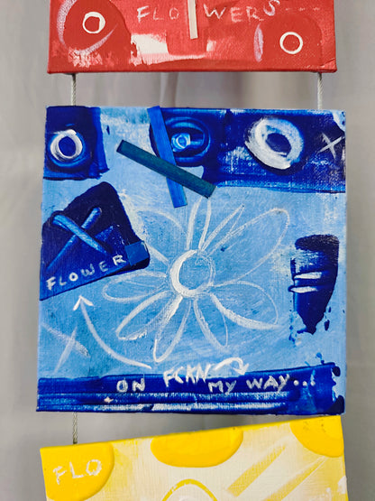 Blue MINI fckn FLOWERS