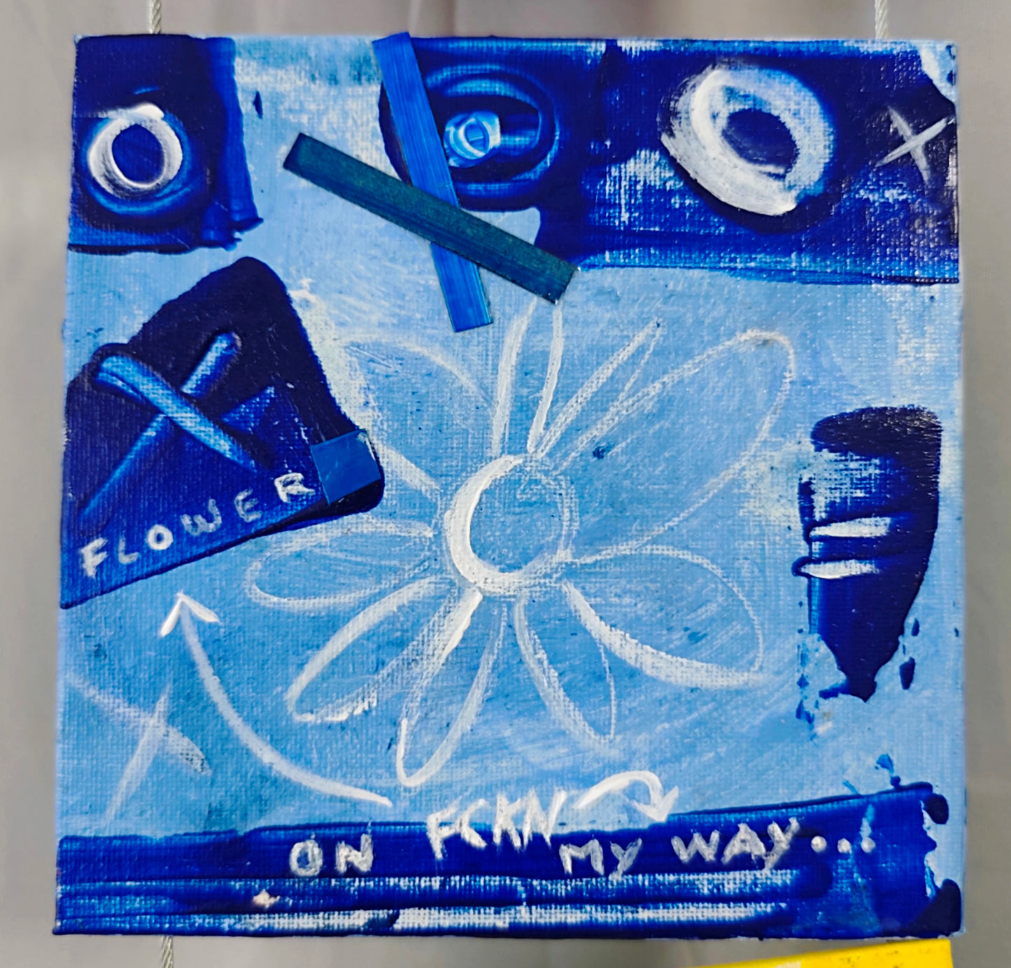 Blue MINI fckn FLOWERS