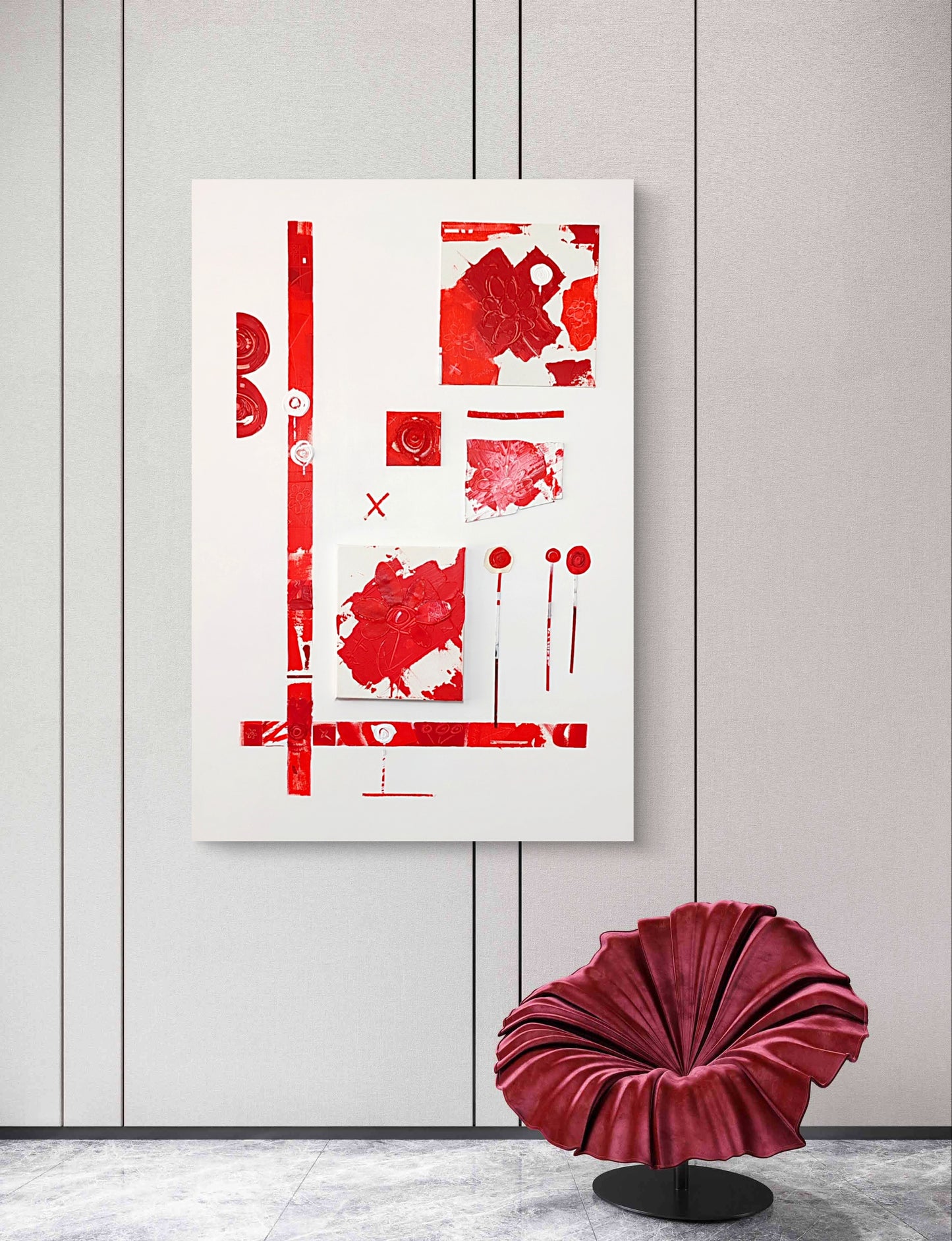 red BLOODY fckn FLOWERS