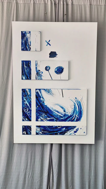 blue WAVY fckn FLOWERS